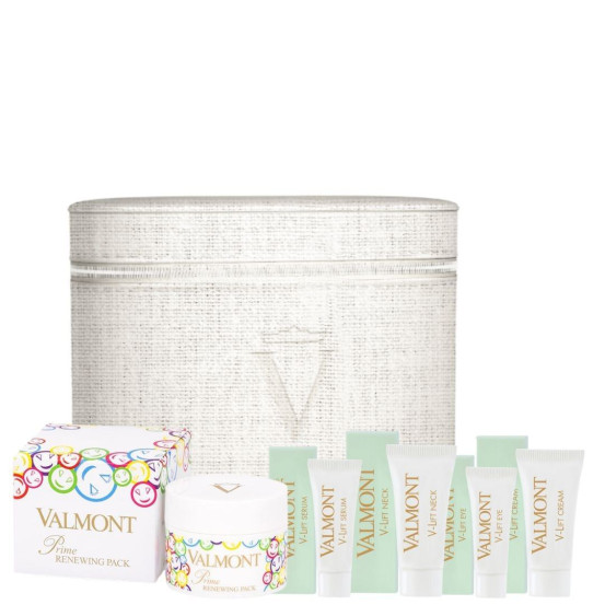 Косметический дорожный набор Valmont INSTITUTIONAL POUCH I WHITE