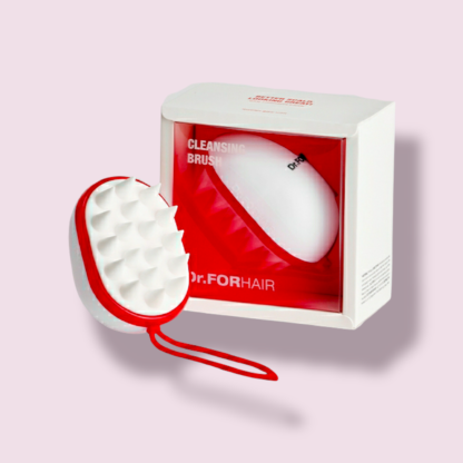Силиконовая массажная щетка для мытья головы Dr. FORHAIR