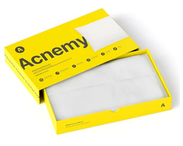 Антибактеріальна наволочка від прищів Acnemy Antibacterial Pillowcase 100% Meryl Skinlife, 75х45 см