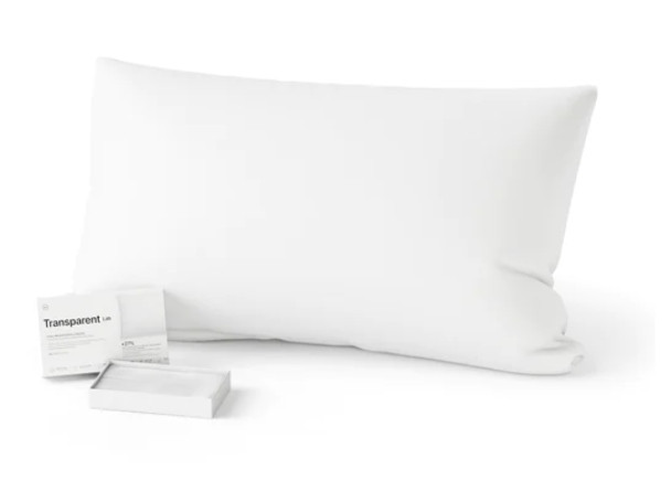 Наволочка с увлажняющими и омолаживающими свойствами Transparent-Lab PILLOWCASE, Standard Size 40x80 см