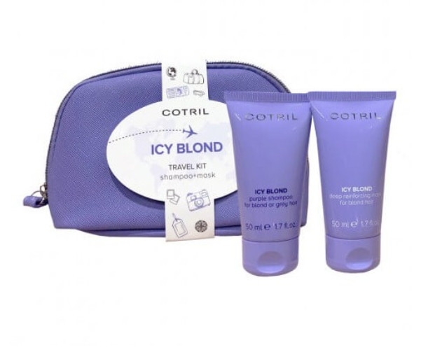 Дорожній набір у міні форматі для блонду Cotril Icy Blond
