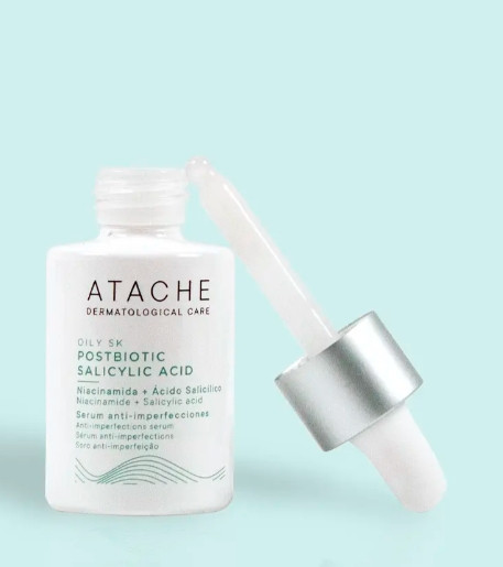 Постбиотическая салициловая сыворотка Atache Oily SK Postbiotic Salicylic Serum, 30 мл