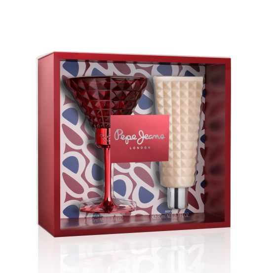 Парфумований набір для жінок Pepe Jeans London Calling For Her Gift Set (парфумована вода London Calling 80 мл + лосьон для тіла 80 мл)