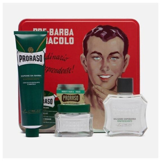 Винтажный набор Proraso Green Proraso Vintage Selection Gino Gift Set