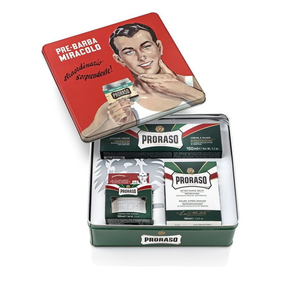 Винтажный набор Proraso Green Proraso Vintage Selection Gino Gift Set
