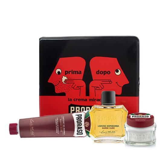 Винтажный набор Proraso Red Vintage Selection Prima & Dopo Gift Set