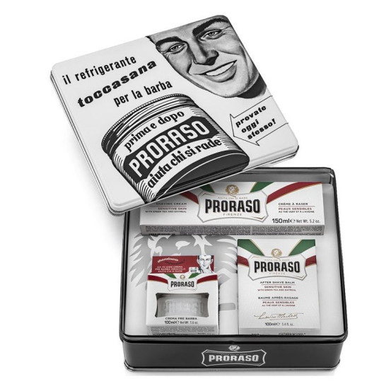 Винтажный набор Proraso White Vintage Selection Toccasana Gift Set