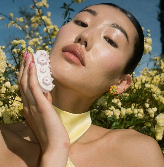 Крабік для волосся Emi Jay Sweetheart Clip in Puff Blossom