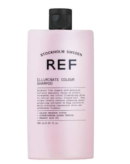 Шампунь для блеска окрашенных волос REF Illuminate Colour Shampoo, 285 мл