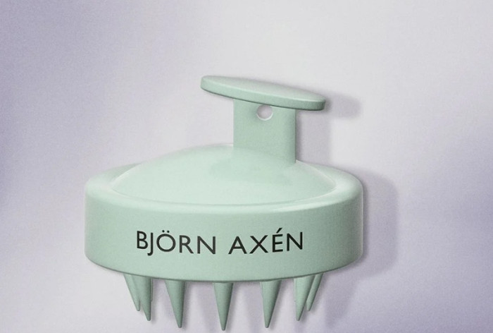 Массажная щетка с силиконовыми шипами Björn Axén Scalp Massage Brush