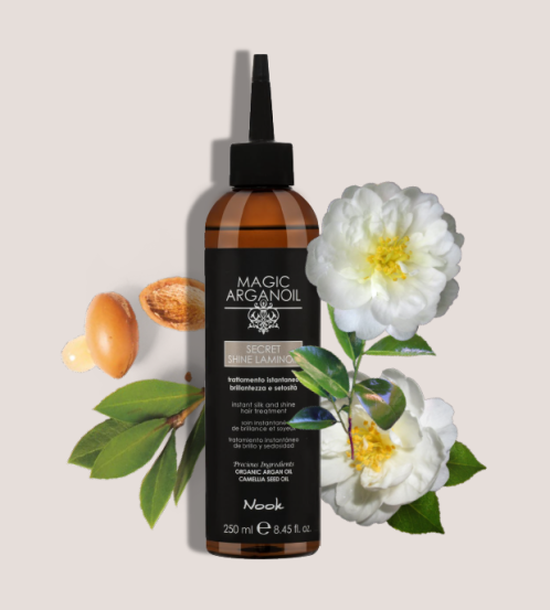Ламинирующее масло-блеск Nook Magic Arganoil Secret Shine Laminoil, 250 мл
