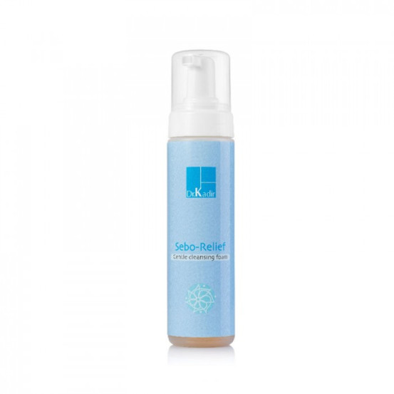 Очищаюча пінка Себорельєф Dr. Kadir Cleaners and Tonic Sebo-Relief Gentle Cleansing Foam, 200мл