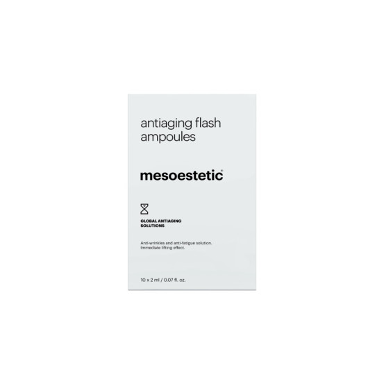 Омолаживающие ампулы Mesoestetic Home performance Antiaging flash ampoules, 10х2 мл