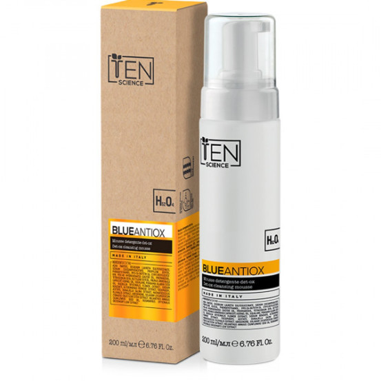 Детокс Мусс-Очищувач для Особи TEN Blue Antiox Cleansing Mousse 200 мл