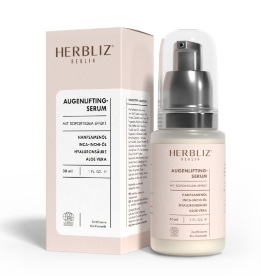 Сыворотка-лифтинг для кожи вокруг глаз мгновенного эффекта Herbliz Eye Lifting Serum, 30 мл