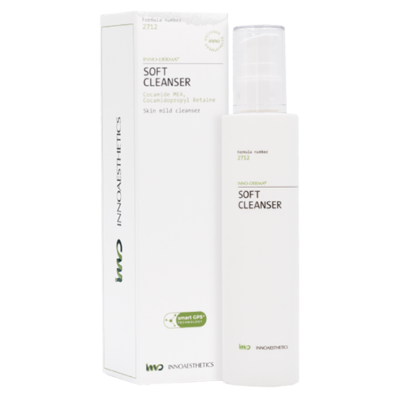 Гель для мягкого очищения кожи SOFT CLEANSER Innoaesthetics, 200ml