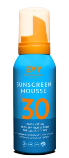 Сонцезахисний мус EVY Technology Sunscreen mousse SPF 30, 100 мл