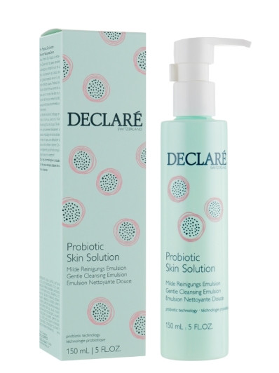 Мягкая очищающая эмульсия с пробиотиками Declare Probiotic Skin Solution Gentle Cleansing Emulsion, 150 мл