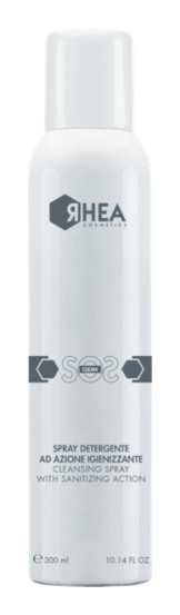 Очищающий спрей санитайзер для поверхностей Rhea SOS Clean, 300 мл