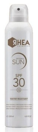 Невидимий спрей Обличчя та Тіло Rhea Invisible Sun SPF 30, 200 мл