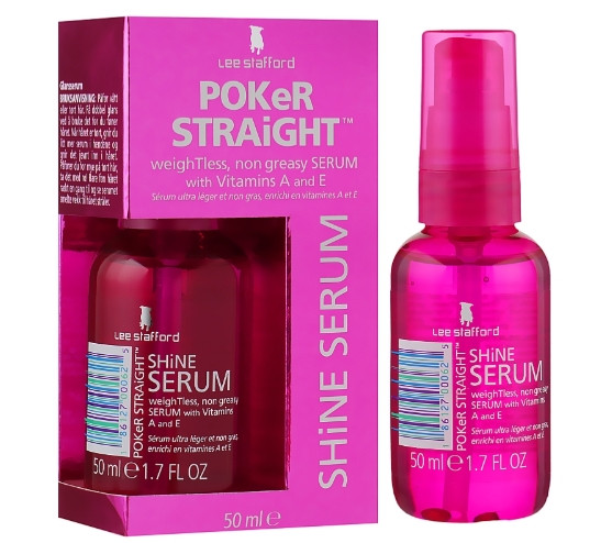 Сироватка для блиску Lee Stafford Poker Straight Shine Serum, 50 мл
