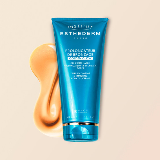 Гель-крем для продления загара с шимером NSTITUT ESTHEDERM "Golden Glow", 200 мл