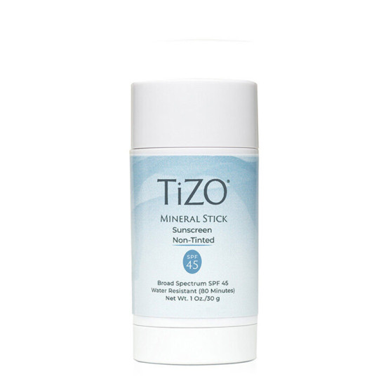 Мінеральний сонцезахисний стік без відтінку Tizo Mineral Stick Non-Tinted SPF 45, 30 г