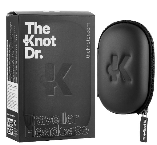 Защитный чехол для щетки для волос EVA The Knot Dr. Protective Traveller Headcase Black