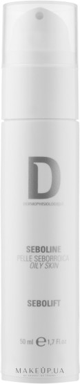 Антивіковий крем для жирної комбінованої шкіри Себоліфт Sebolift Antiage for Sensitive Skin DERMOPHISIOLOGIQUE, 50 мл