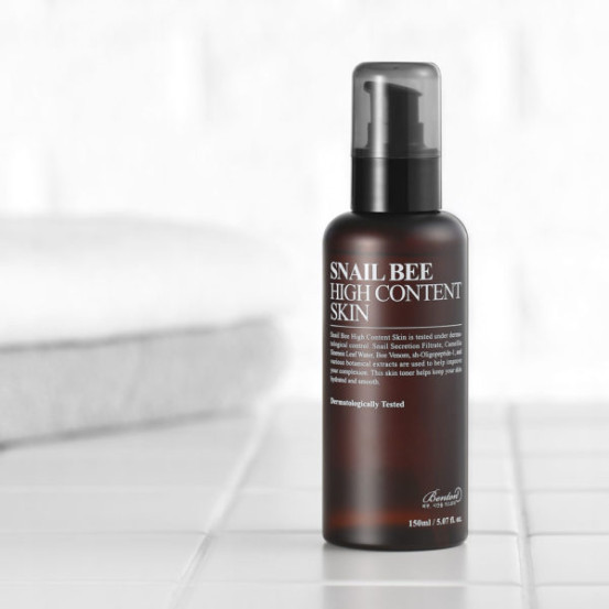 Тонер с высоким содержанием муцина улитки и яда пчелы Benton Snail bee high content skin, 150 мл