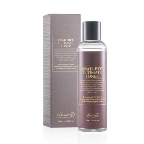 Тонер с ферментированным муцином улитки и пчелиным ядом Benton Benton Snail Bee Ultimate Toner, 150 мл