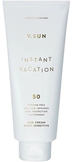 Солнцезащитный крем для тела V.SUN Sun Cream Body Sensitive SPF 50 Perfume Free, 200 мл