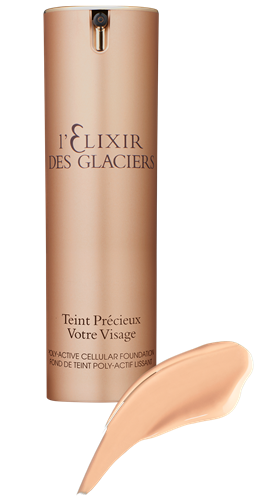 Эликсир ледников тональный крем «Слоновая кость» Valmont Elixir Des Glaciers Ivory In Shangai, 30 мл