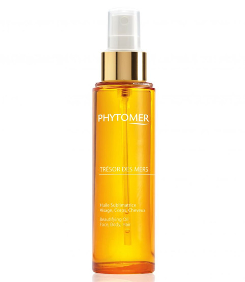 Дорогоцінне масло для шкіри обличчя, тіла та волосся Phytomer Tresor Des Mers Beautifying Oil Face, Body, Hair