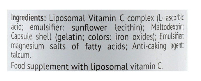 Капсули з вітаміном С Biocyte Vitamine C Liposomal 500mg Gelules, 30 шт