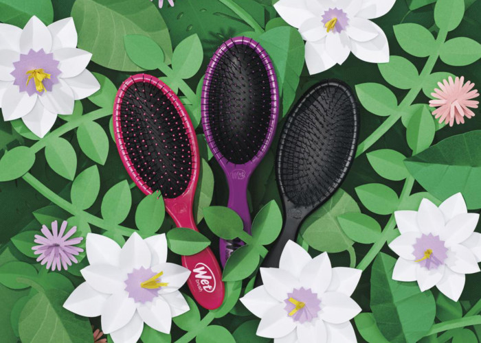 Гребінець Wet Brush Original Detangler Black