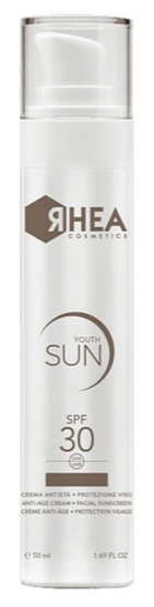 Антивозрастной солнцезащитный крем для лица Rhea YouthSun Anti-Age Cream Facial Sunscreen SPF 30, 50 мл