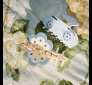 Крабик для волос Emi Jay Sweetheart Clip in Blue Breeze