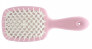 Гребінець для волосся Janeke MINI Superbrush the Original Small (розовий з білим)