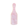 Мини щетка для волос Emi Jay Mini Boar Bristle Brush in Pink Sugar