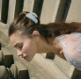 Крабик для волос Emi Jay Sweetheart Clip In Something Blue