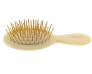 Щітка для волосся з нейлоном Janeke Small Hair-brush With Gold Pins (слонова кістка)